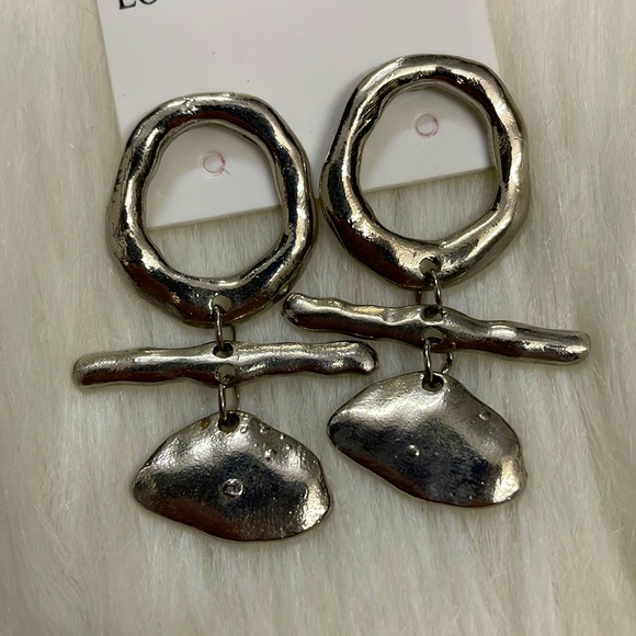 Antique drop silver earrings | NWT - Picture 13 of 16